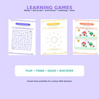 My big book of Learning & Fun, Kids book, Activities, numbers, colors, Animals, Preschool (Digital)