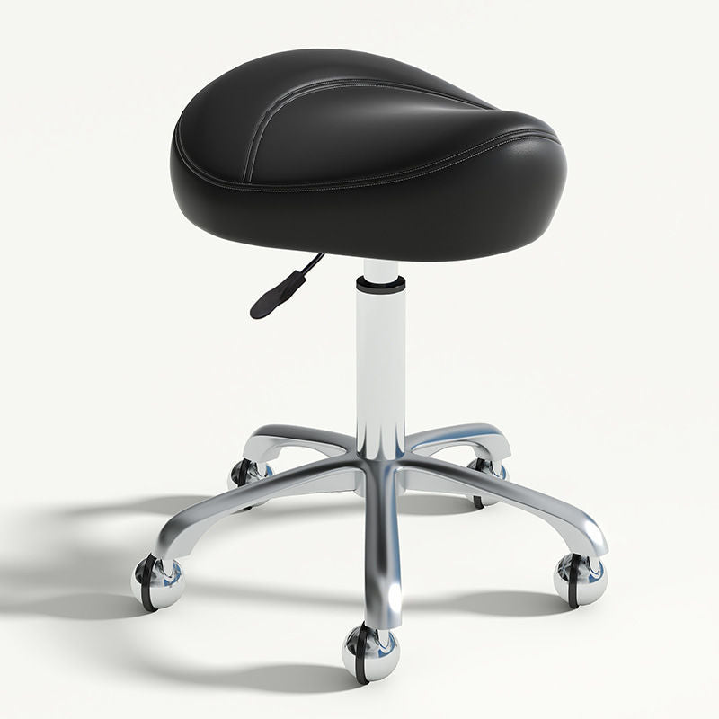 Compact Hammock Swivel Chair with Casters – Portable Salon Comfort