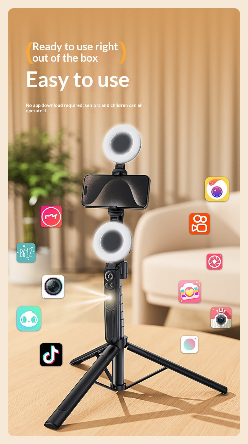 Automatic Rotating Live-streaming Stand With Face Recognition And Auto