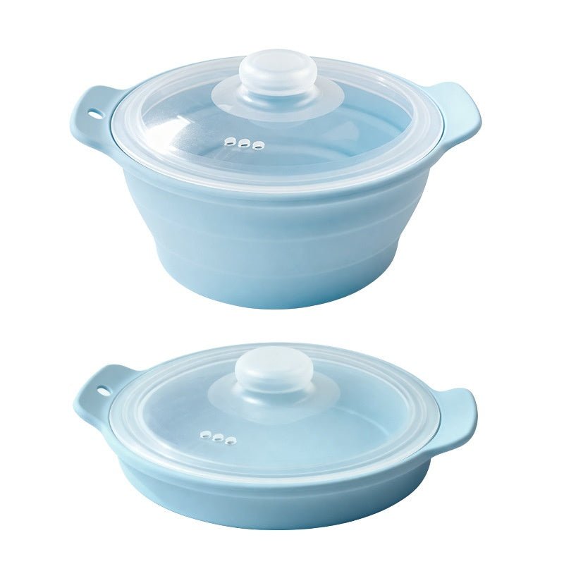 Silicone Foldable Microwave Vegetable Steamer