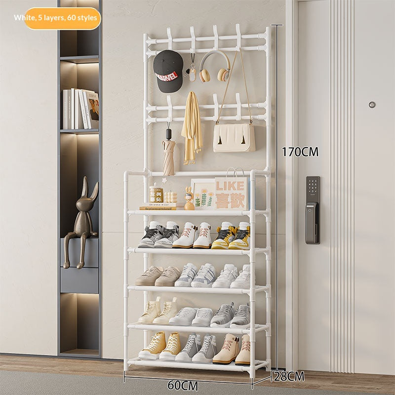 Versatile Floor‑Standing Coat Rack – Ideal for Kitchen, Home or Travel