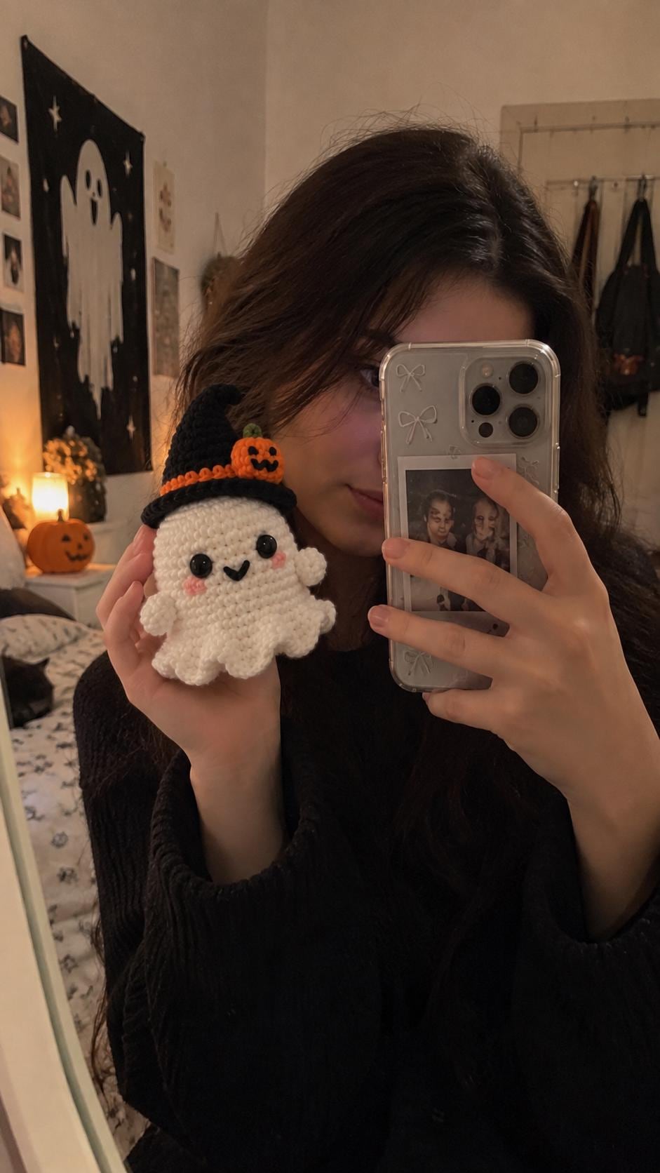 Beginner Halloween Ghost Amigurumi Crochet Pattern, Easy PDF Guide