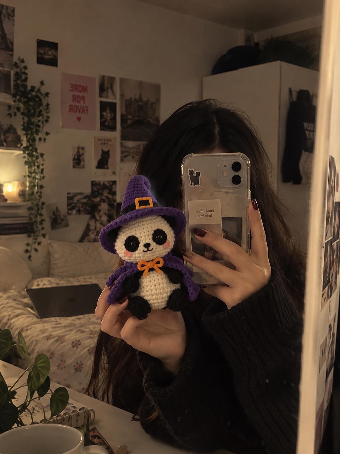 Halloween Panda Crochet Bundle, 10 Costumes, One Pattern (Digital Download)