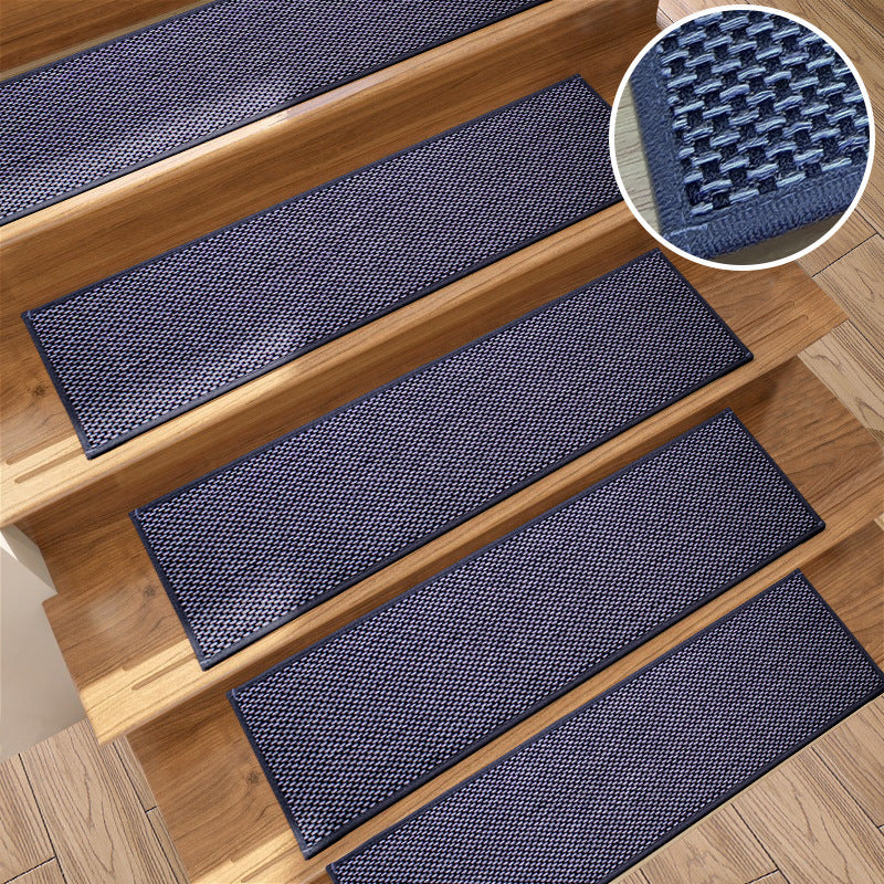 Japanese-Style Linen-Textured Non-Slip Stain-Resistant Stair Mat