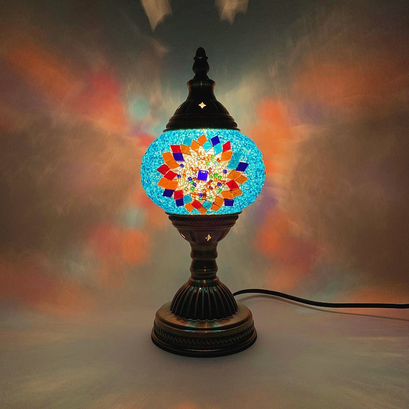 Portable Folding Picnic Table Lamp – Retro DIY Creative Table Light
