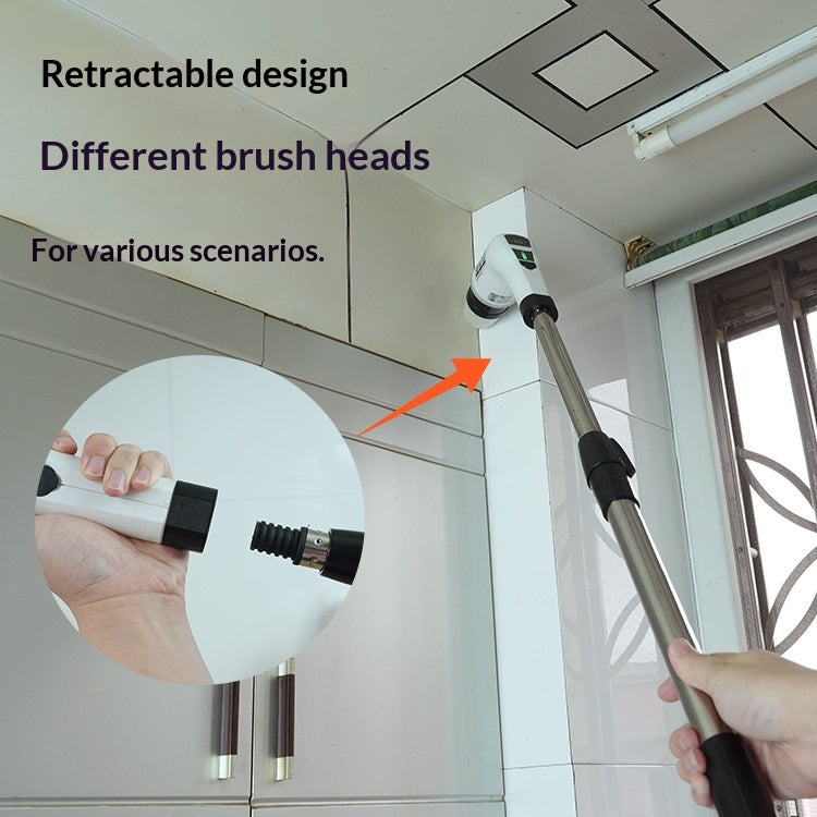 Compact Reusable Silicone Dish Brush – 7‑in‑1 Cordless Cleaning Power