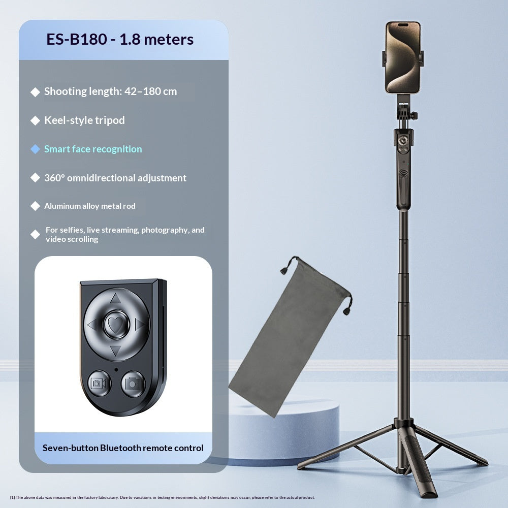 Automatic Rotating Live-streaming Stand With Face Recognition And Auto