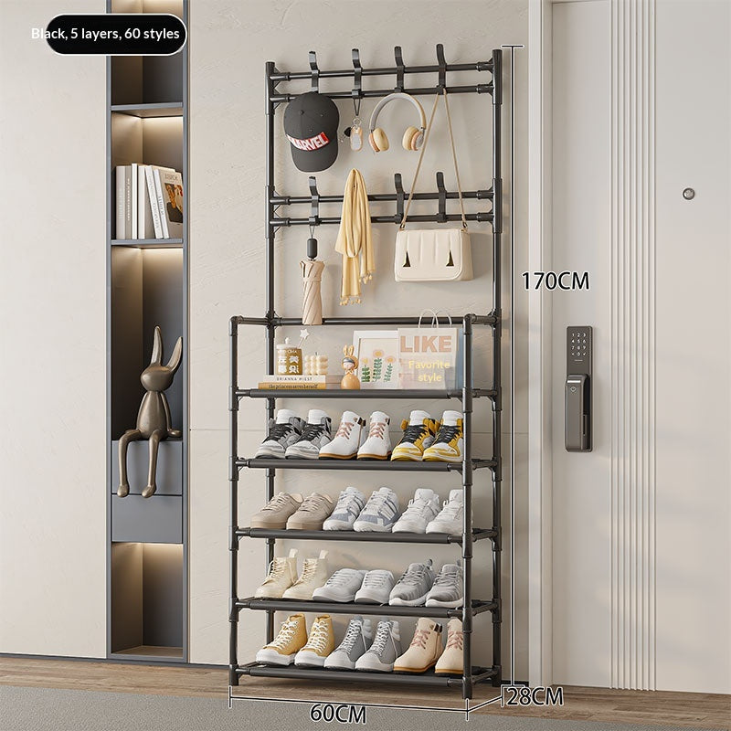 Versatile Floor‑Standing Coat Rack – Ideal for Kitchen, Home or Travel