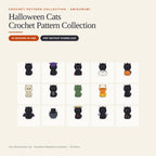 Halloween Amigurumi Cat Costume Bundle, 15 Designs in One (PDF Pattern)