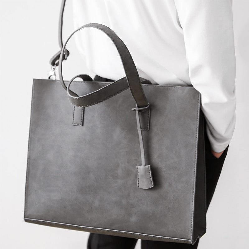 Stylish Multi-Use Folding Crossbody Tote for Men