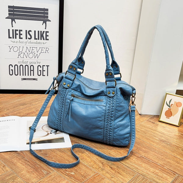 Retro Y2K Edgy Biker-Style Shoulder Crossbody Bag