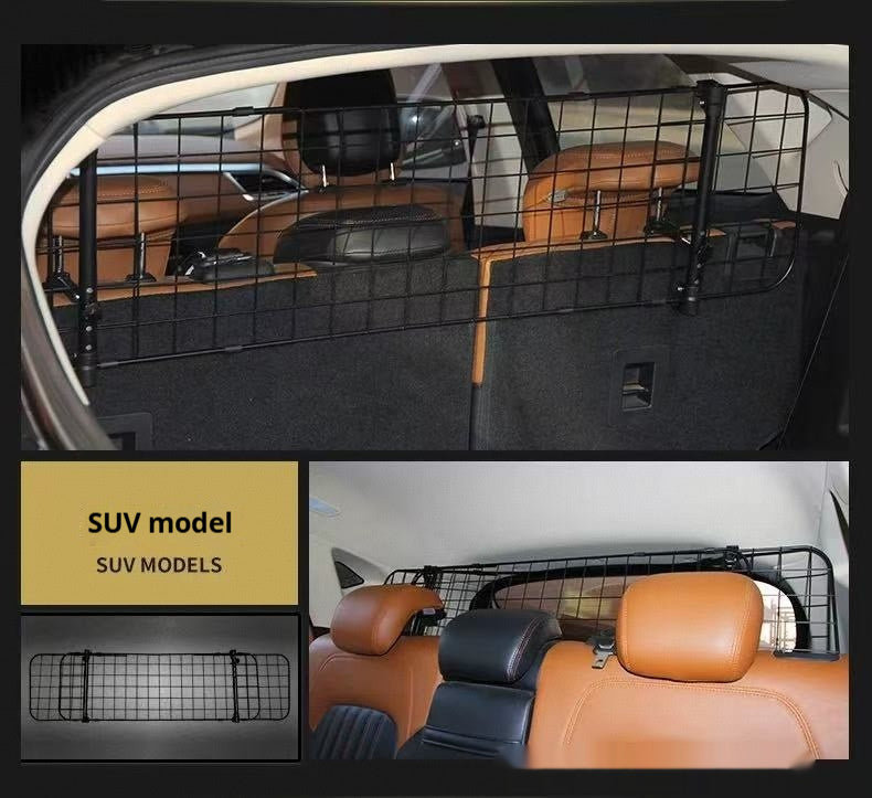 Compact Folding Pet Seat Barrier for Car Trunk & Seats