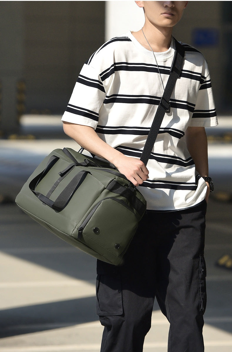 Compact Travel Folding Tote Bag – Wet & Dry Separation