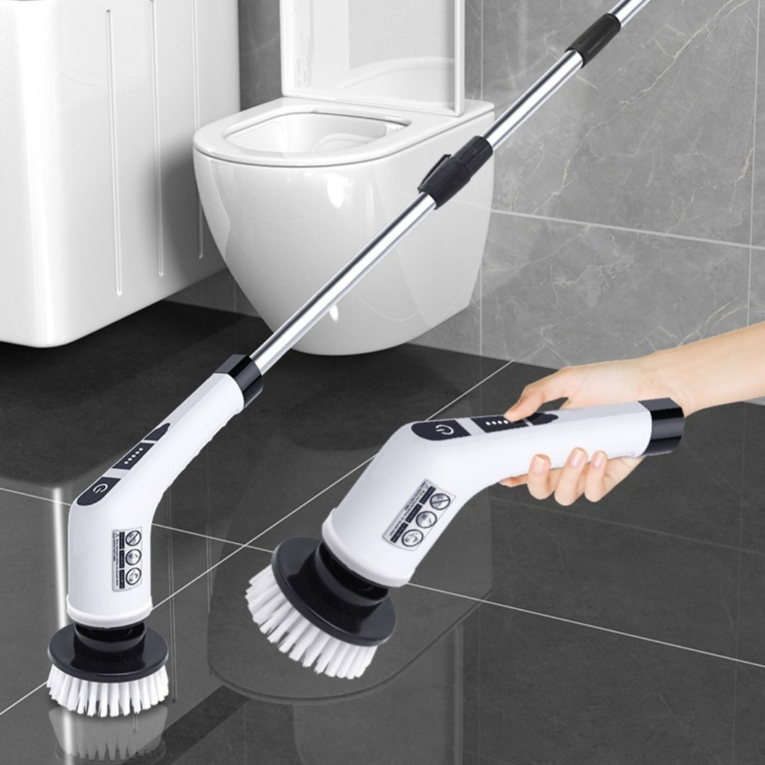 Compact Reusable Silicone Dish Brush – 7‑in‑1 Cordless Cleaning Power