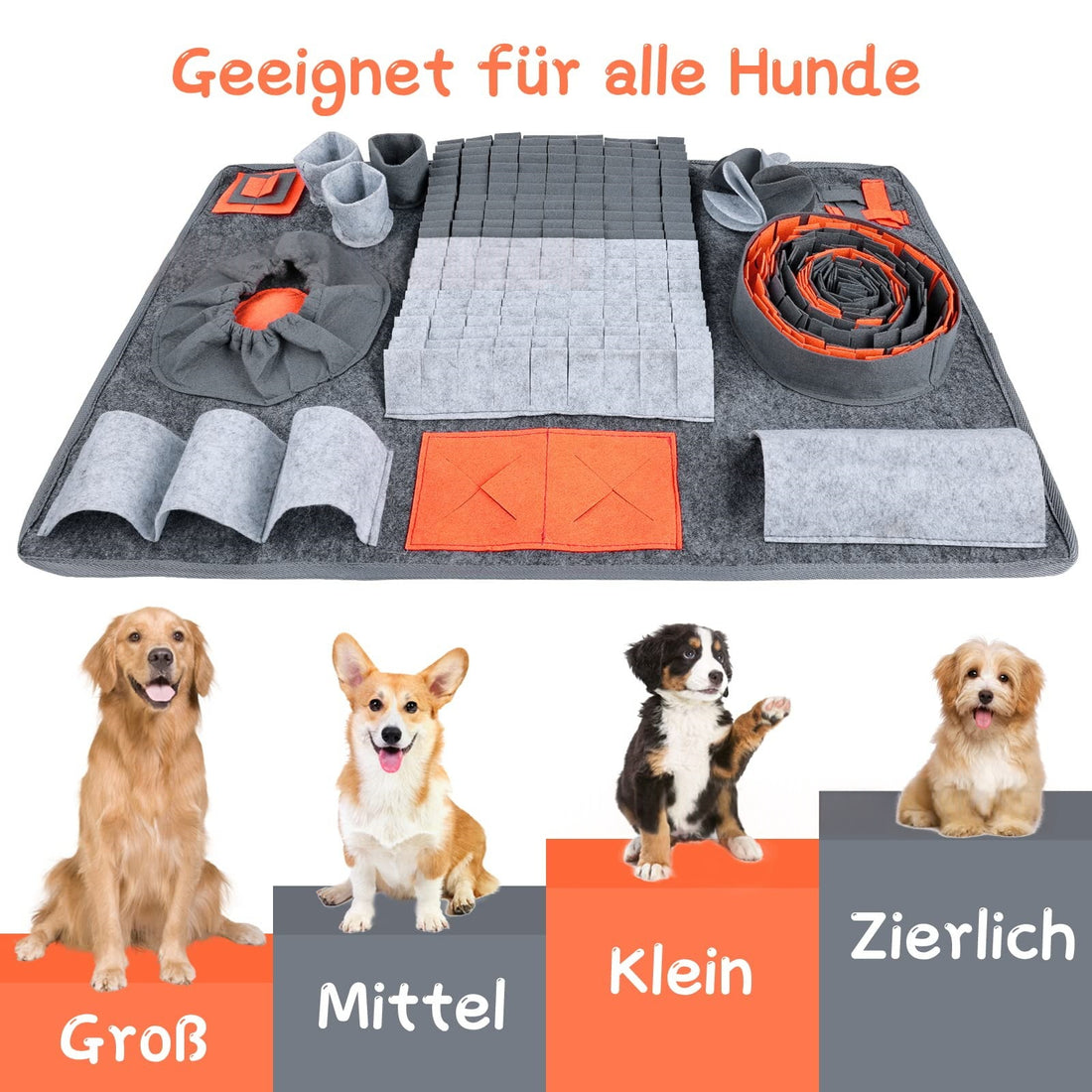 Interactive Pet Dog Sniffing Mat Toy – Ergonomic Foot Exerciser