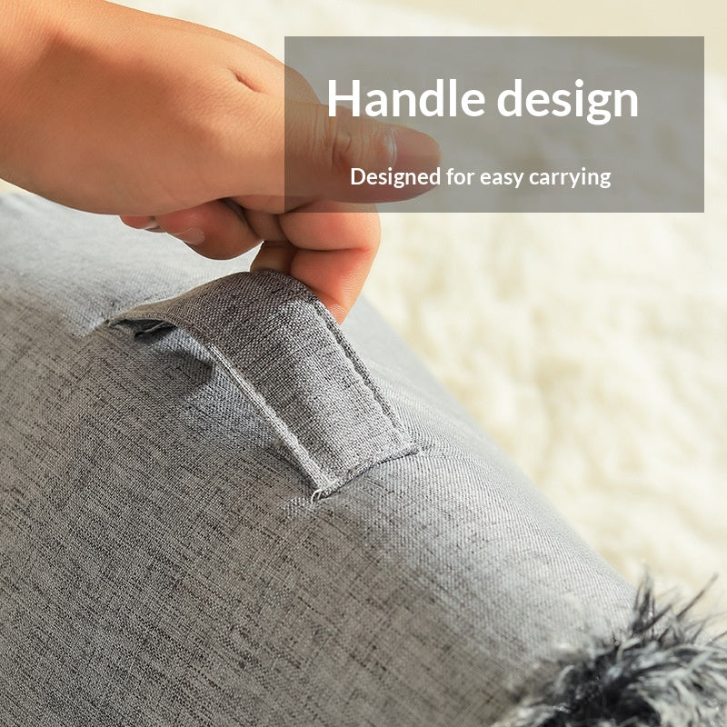Cozy Compact Folding Picnic Blanket – Warm Cat Bed & House