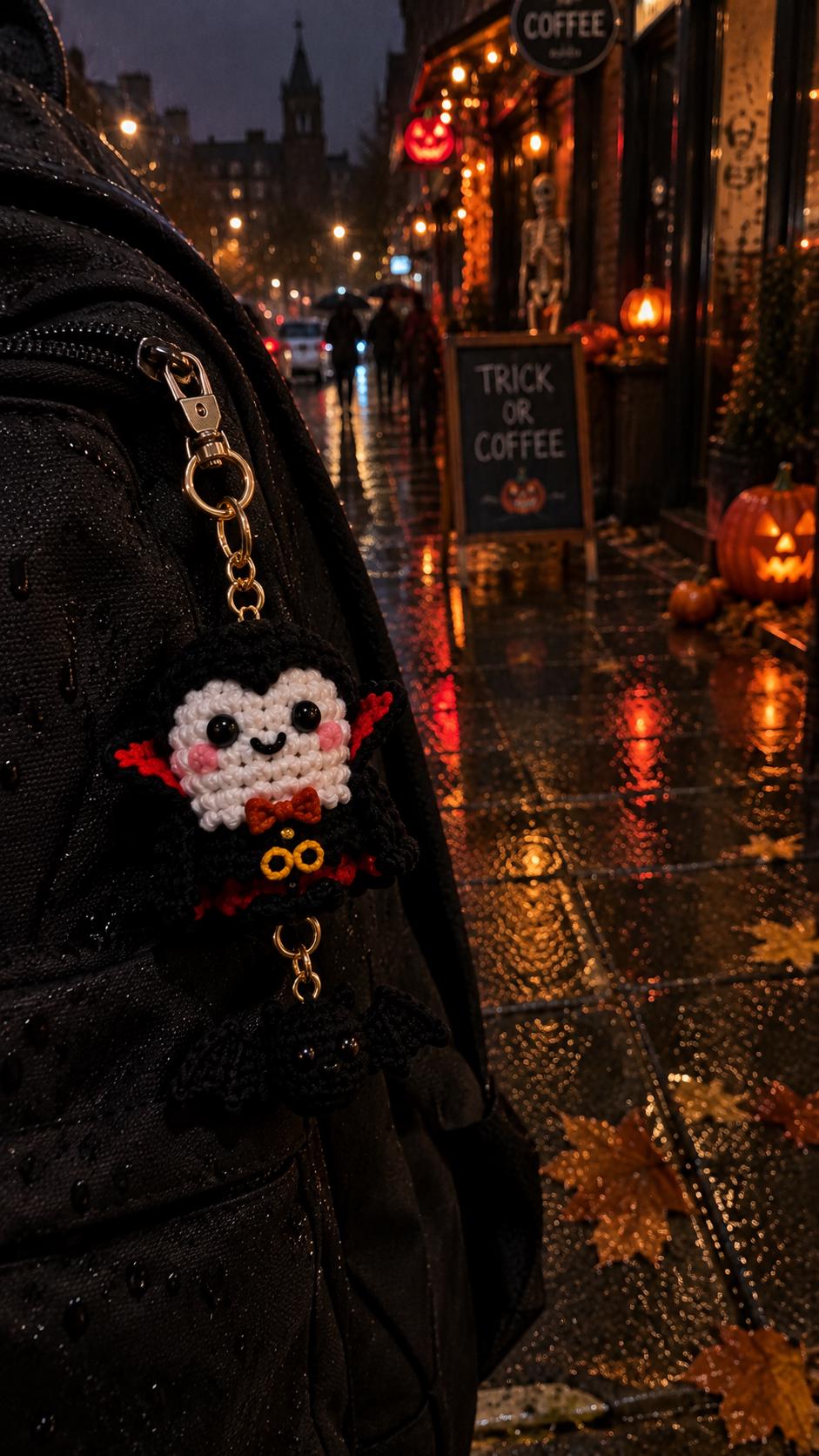 Halloween Crochet Charm Collection, 10 Characters + Charms (Digital Pattern)