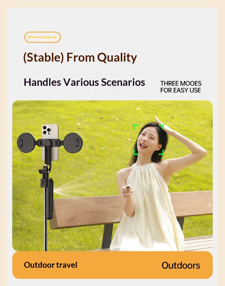 Automatic Rotating Live-streaming Stand With Face Recognition And Auto