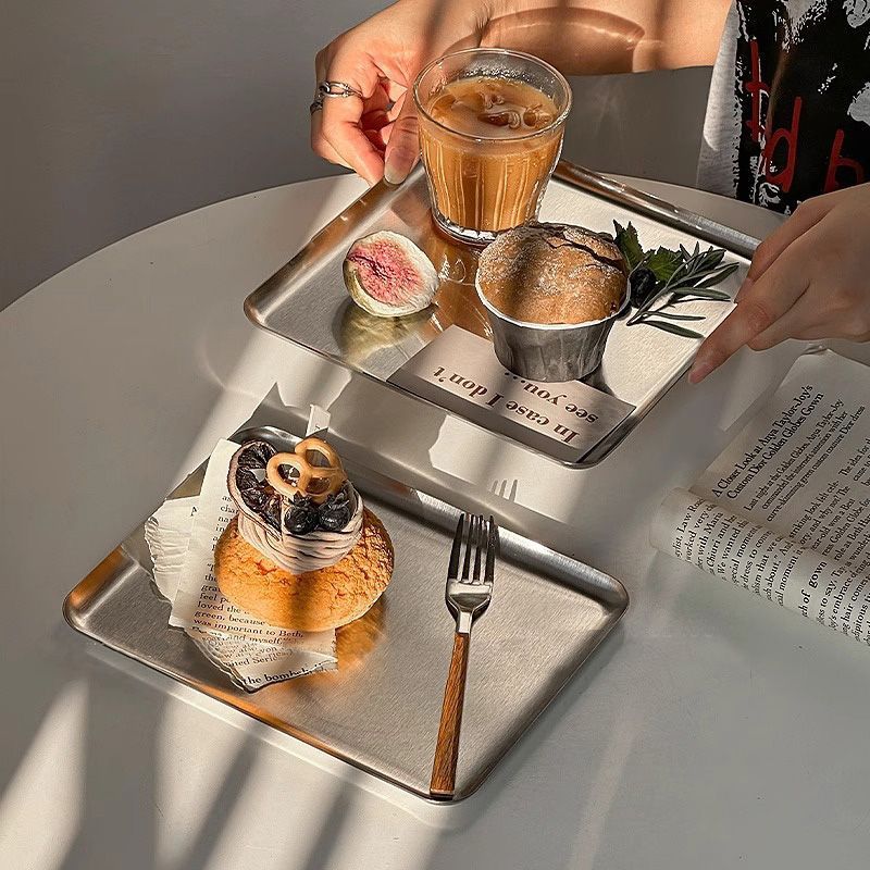 Korean Style Cake And Dessert Tray