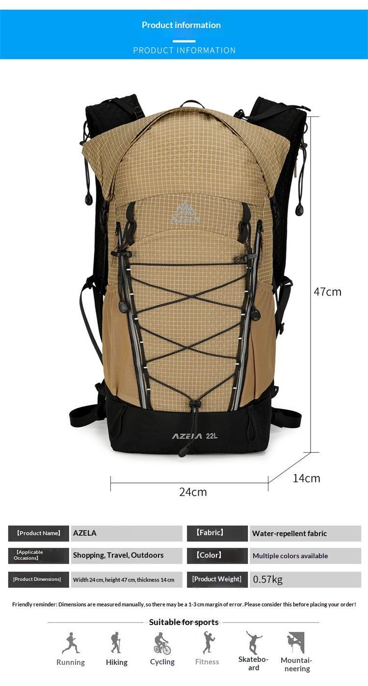 Versatile High-Capacity Sports Backpack with USB Charging