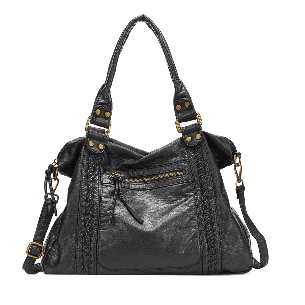 Retro Y2K Edgy Biker-Style Shoulder Crossbody Bag
