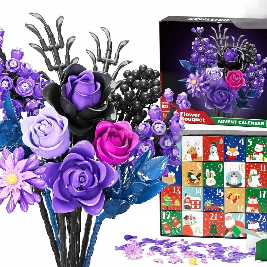 Stackable Storage Blocks – Christmas Bouquet Décor