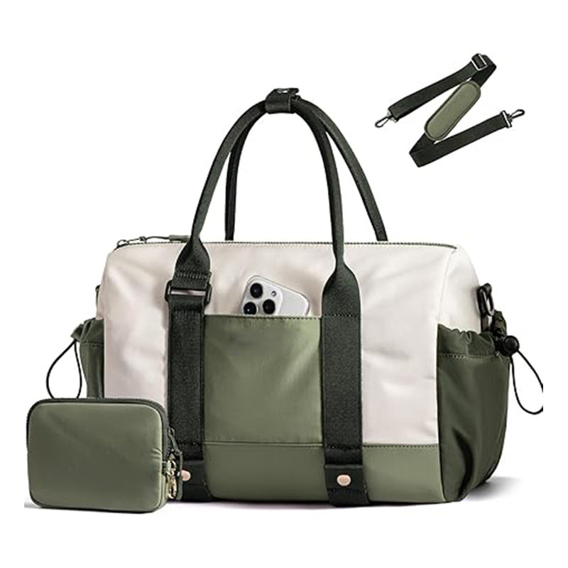 Solid-color Dry-wet Separation Lightweight Travel Bag